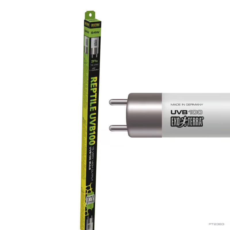 Exo Terra - UVB 100 HO T5 Bulb – 3% UVB (Ferguson Zone 1)