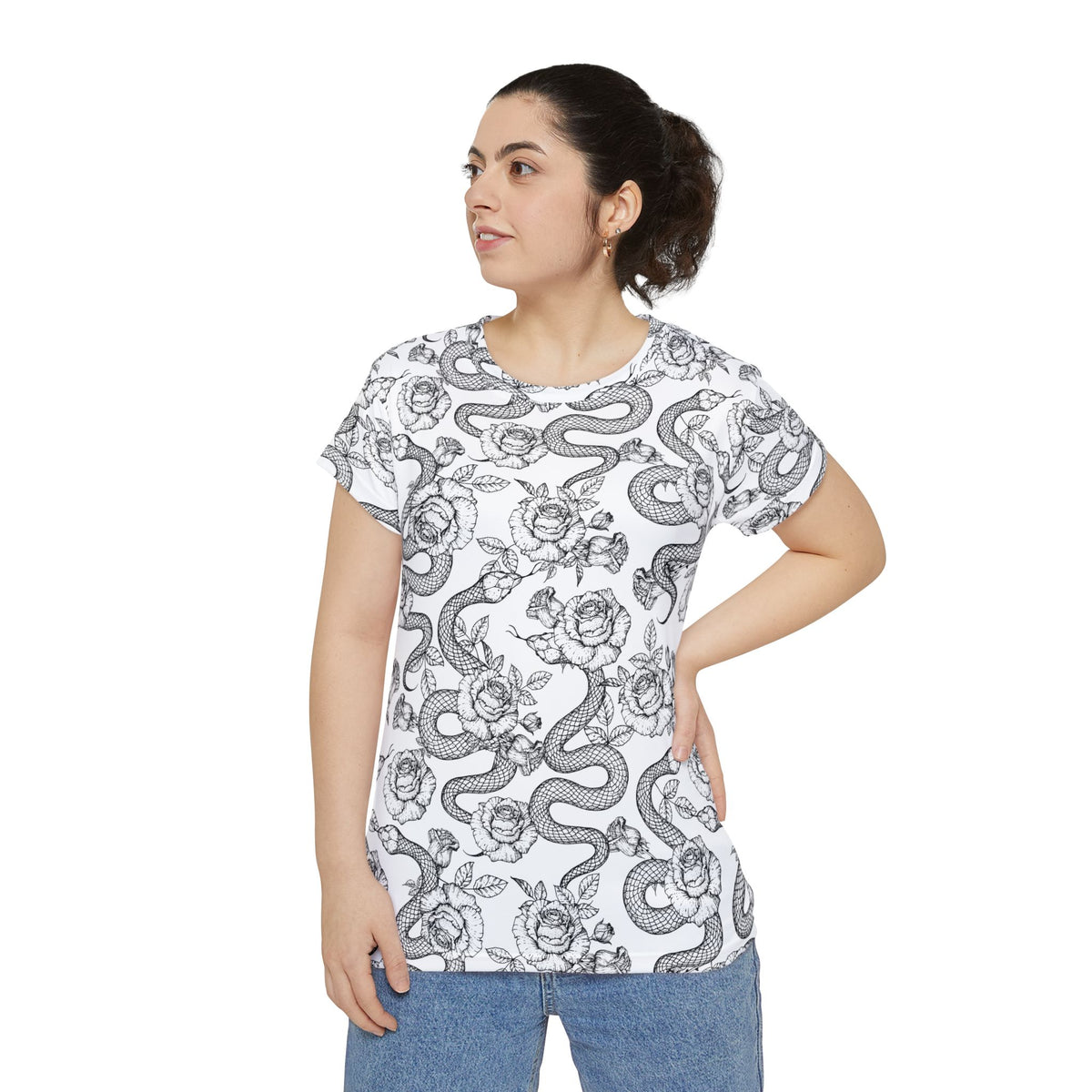 Botanical Serpents Women’s Crewneck Tee