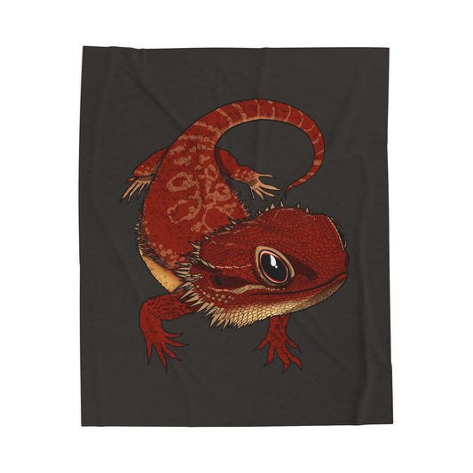 Red Bearded Dragon Throw