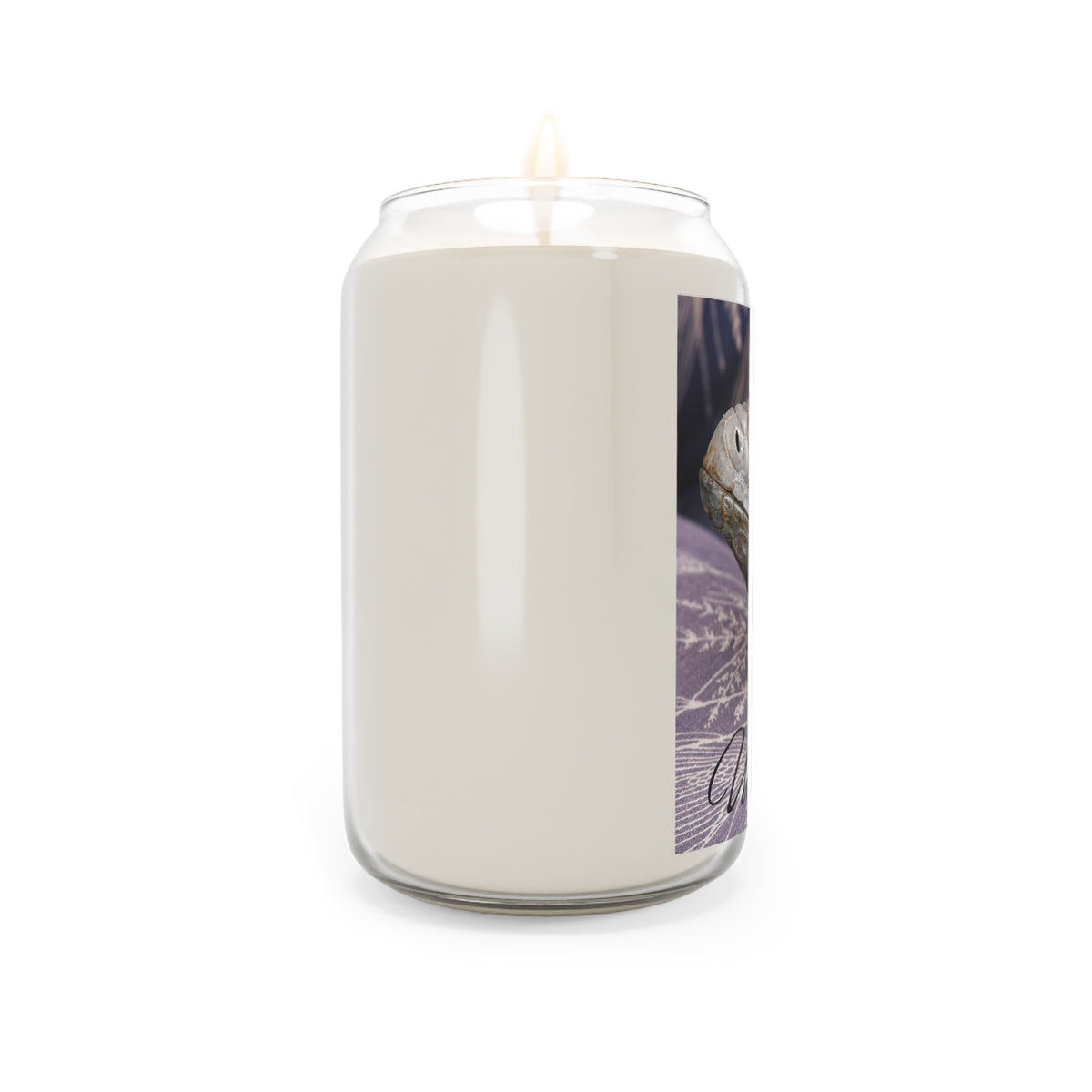 "Unwind" Iguana Scented Soy Candle (13.75 oz)