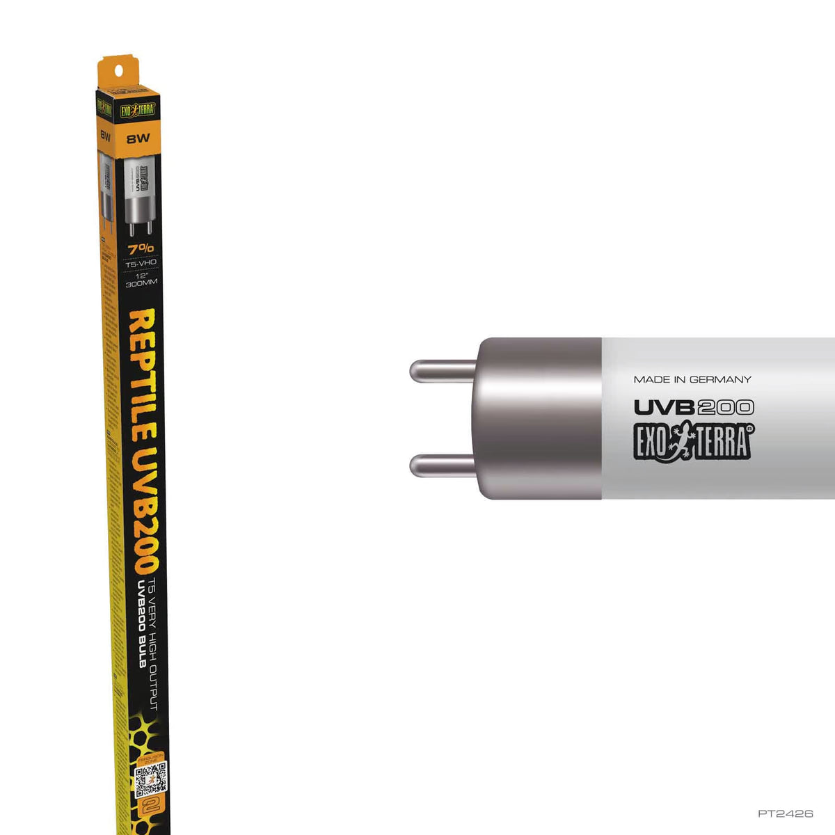 Exo Terra - UVB 200 HO T5 Bulb – 7% UVB (Ferguson Zone 2)