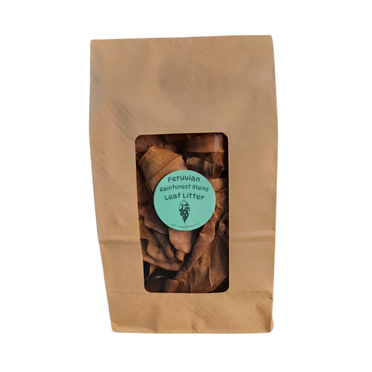 Assorted Leaf Litter - Peruvian Rainforest Blend (1 oz Bag)
