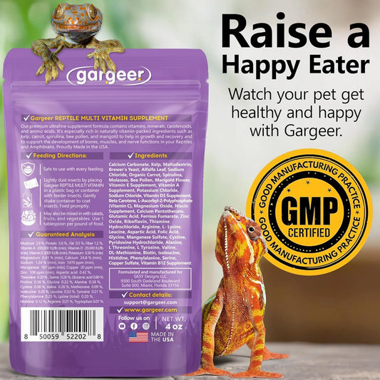 Gargeer All Reptiles Multi-Vitamin Supplement