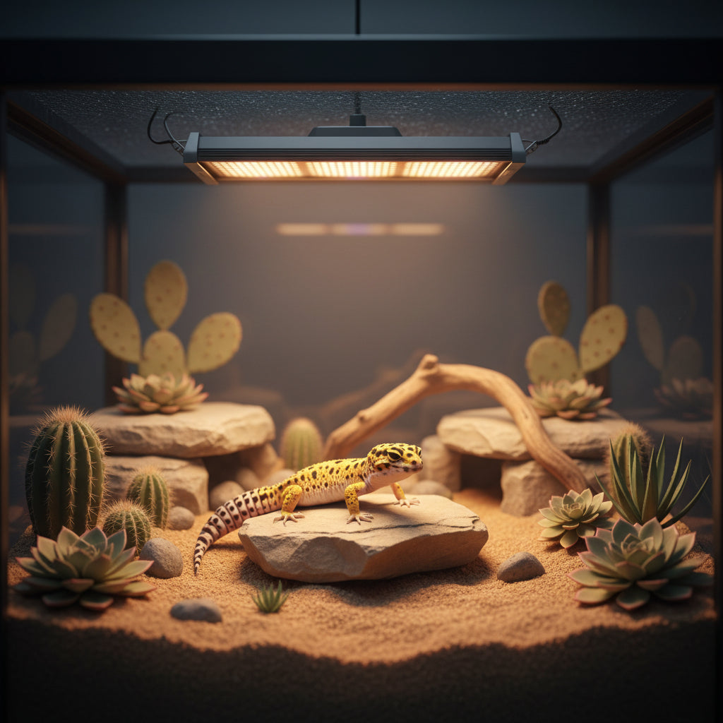 Dimmable LED Reptile UVB Lamp (12W)