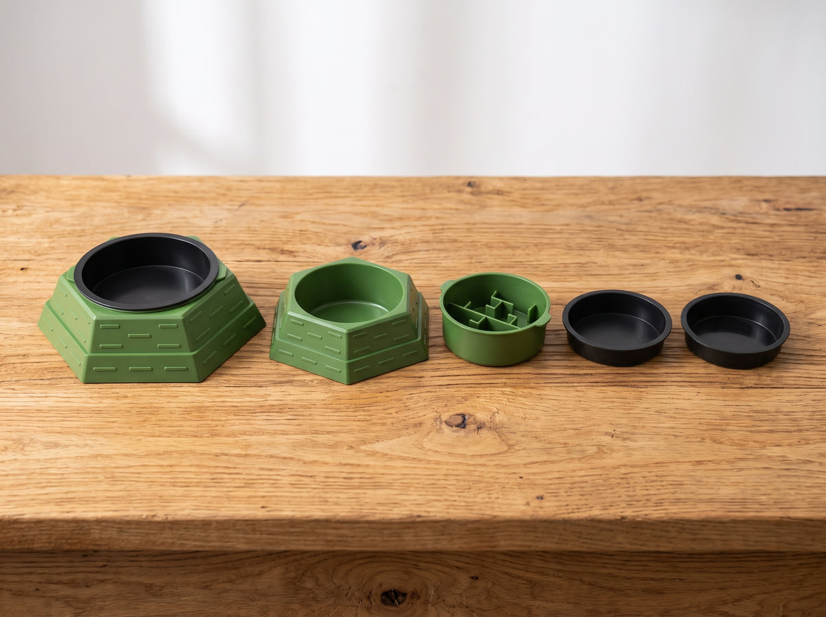 Reptile Maze Slow Feeder & Multi-Basin System