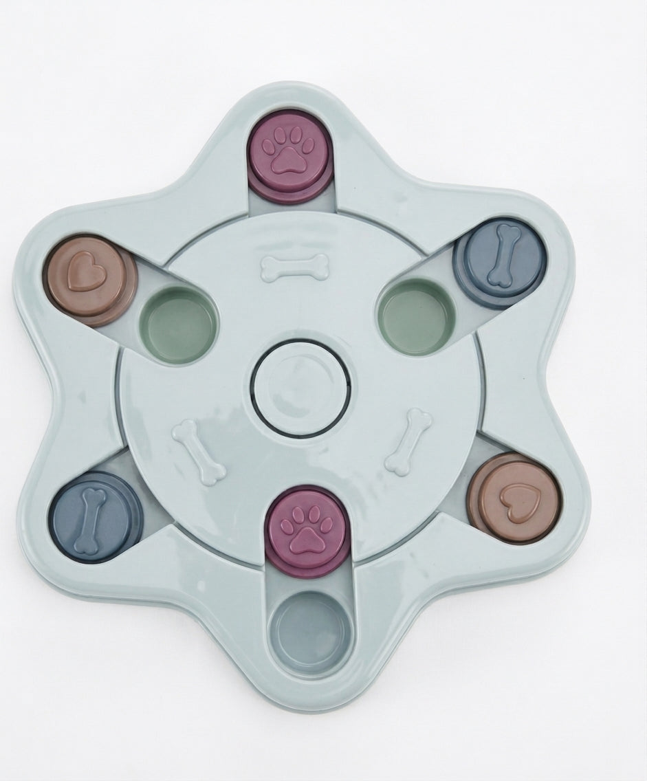 Interactive Foraging Puzzle Feeder & Cognitive Enrichment Toy