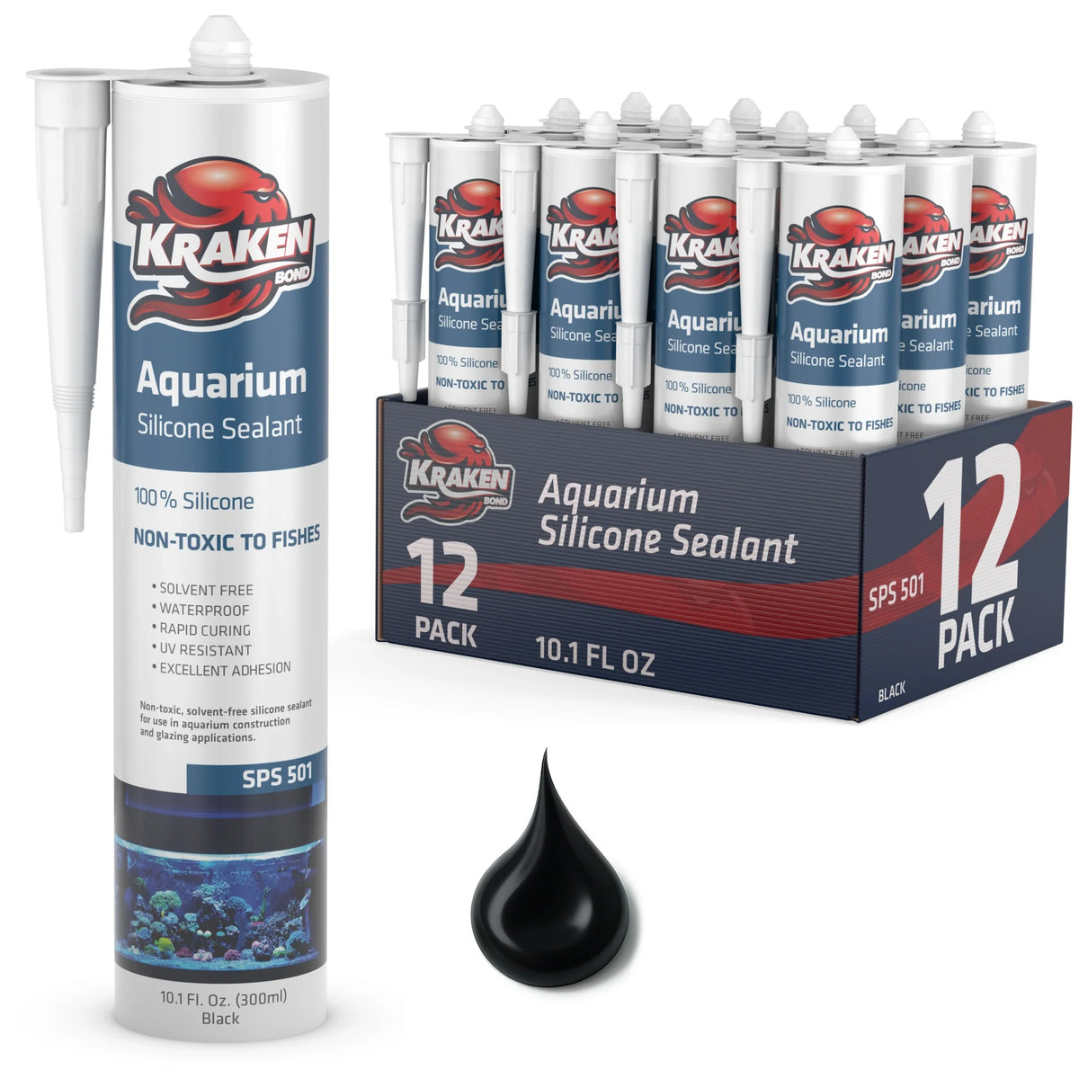100% Silicone Sealant (10.1 fl oz)