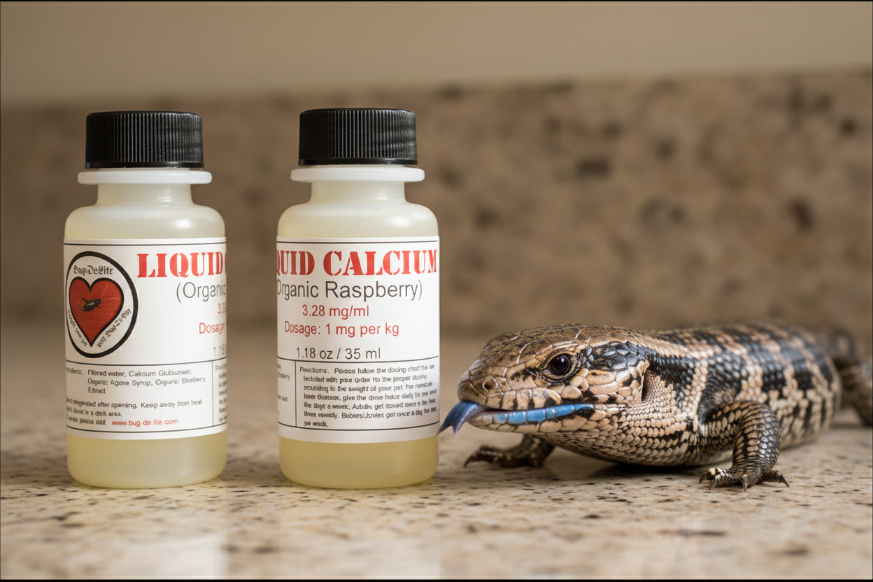 Premium Liquid Calcium Glubionate for Reptiles