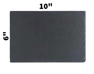 Rectangular Basking Slate (10"x6") 1, 4, or 8 Pack