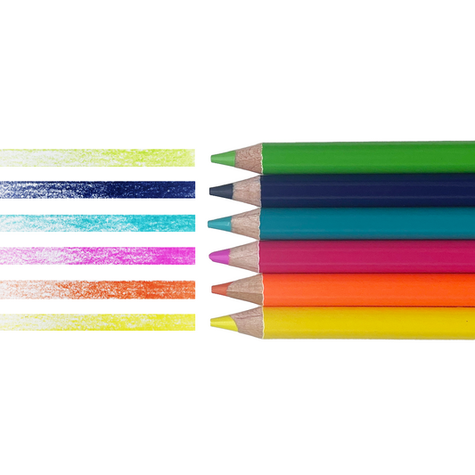 SketchBox Signature Colored Pencil Tin (6-Piece Set)