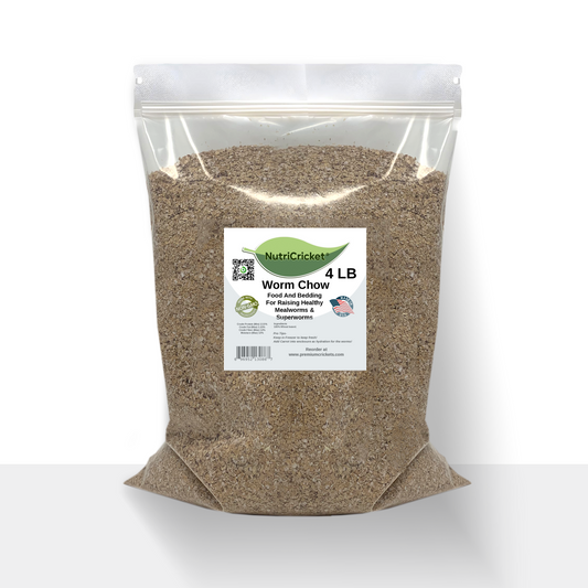 NutriCricket™ Premium Worm Chow & Bedding (Shipping Included)