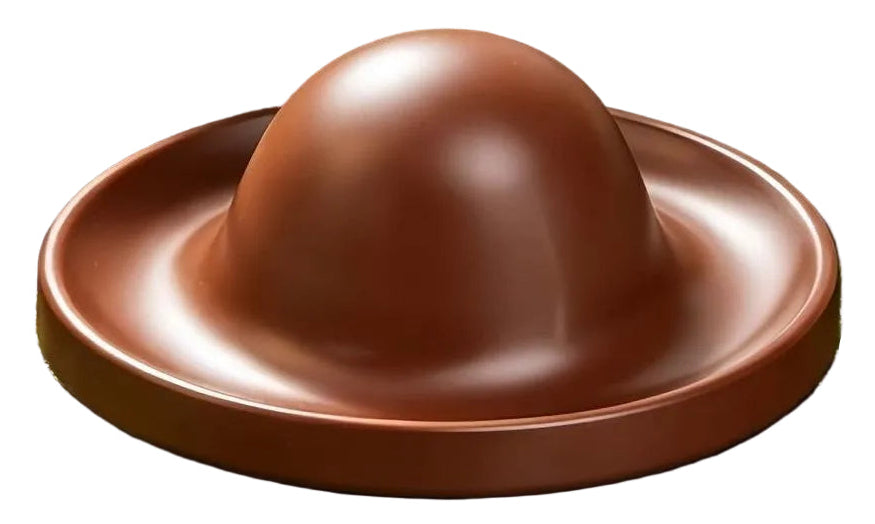 Raised-Center Anti-Trample Feeding Dish