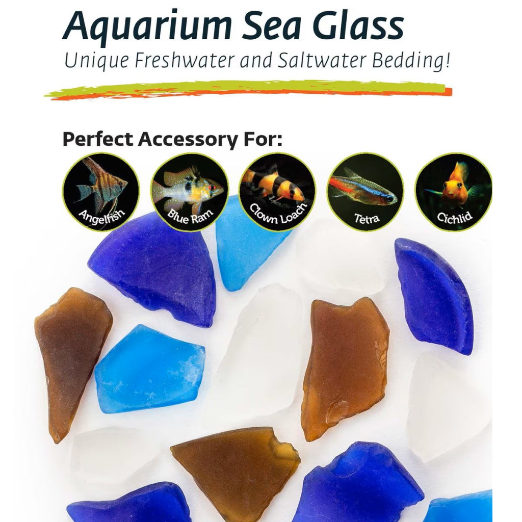 Galapagos Aquarium Sea Glass (4 lbs)