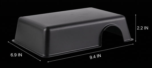 Blackout Reptile Hide
