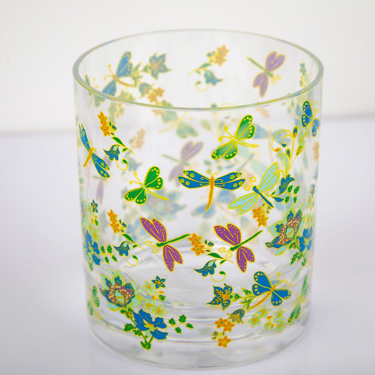 Garden Dragonfly Acrylic Drinkware Collection