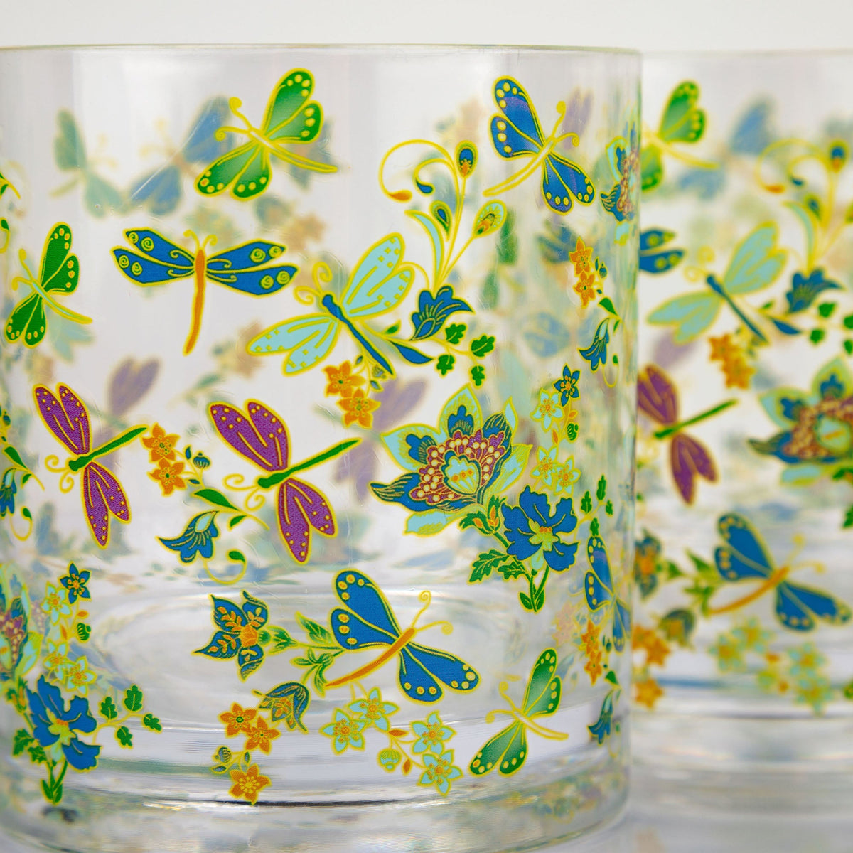 Garden Dragonfly Acrylic Drinkware Collection