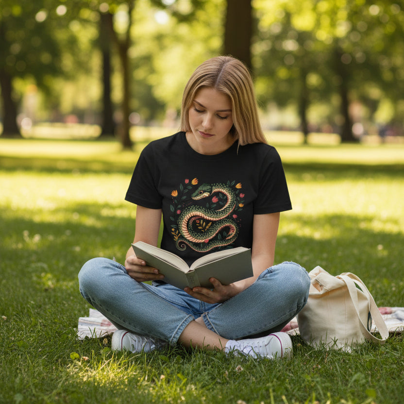 Botanical Serpent T-Shirt