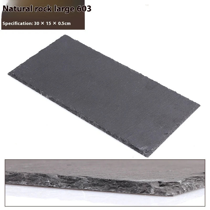 Natural Dark Slate Basking & Feeding Tiles