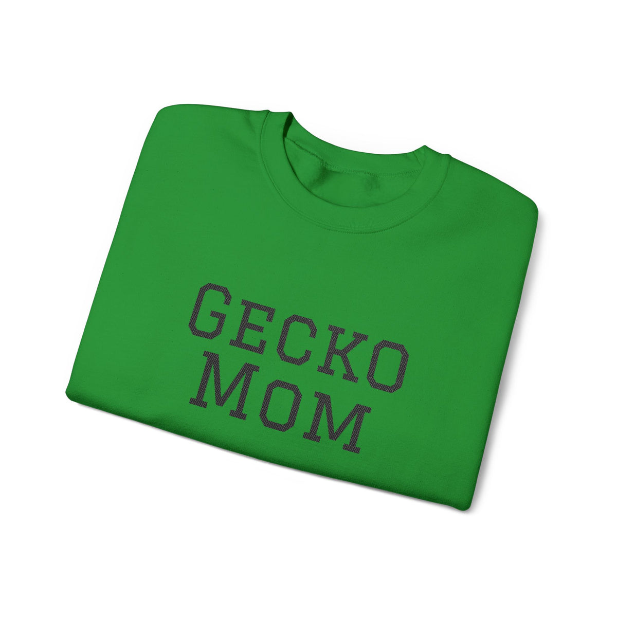 "Gecko Mom" Embroidered Crewneck Sweatshirt