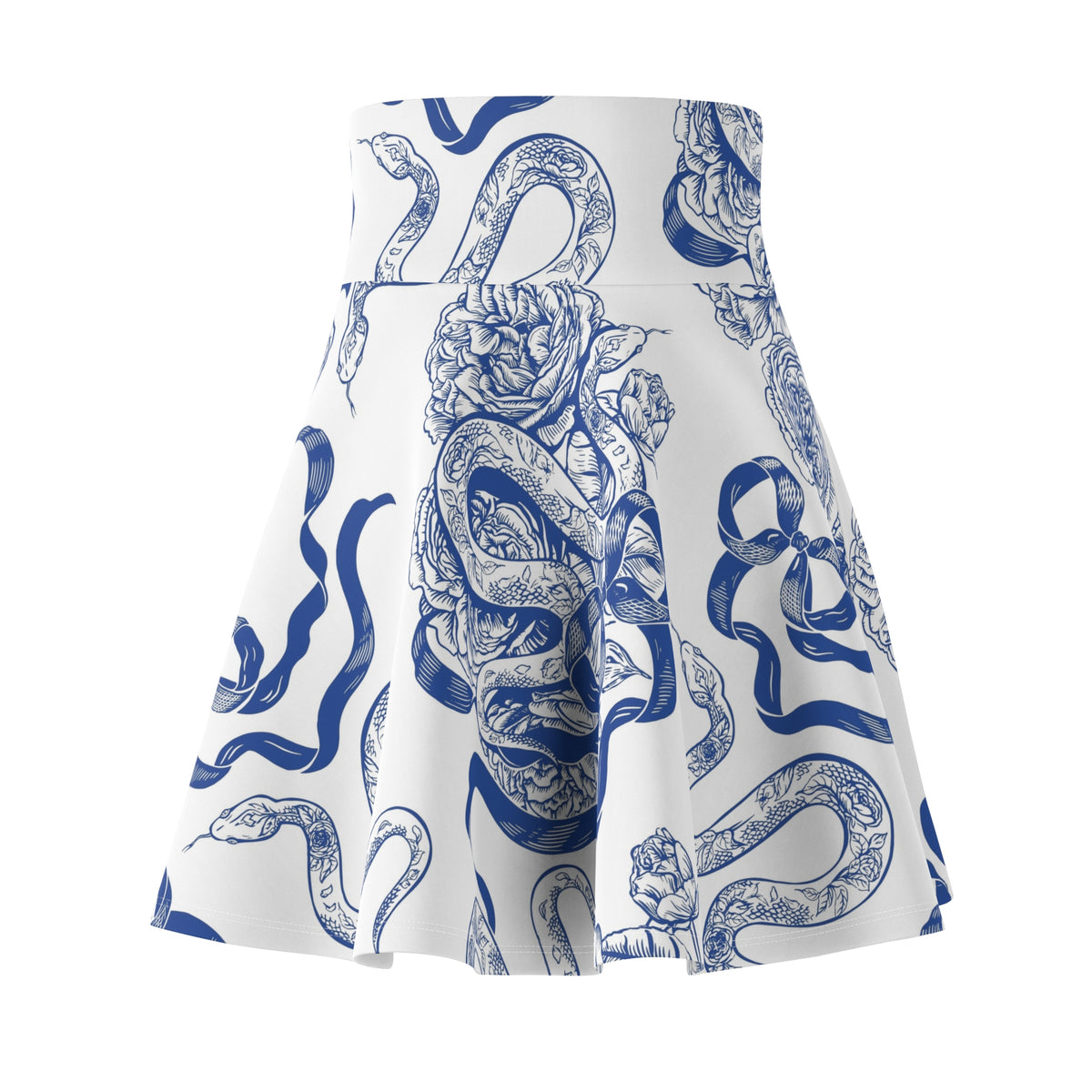 Serpentine Botanical Skater Skirt
