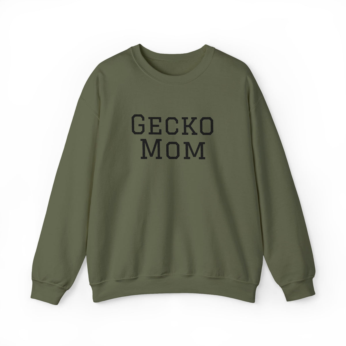 "Gecko Mom" Embroidered Crewneck Sweatshirt