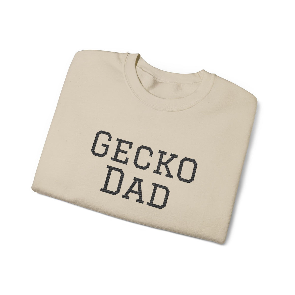 "Gecko Dad" Embroidered Crewneck Sweatshirt