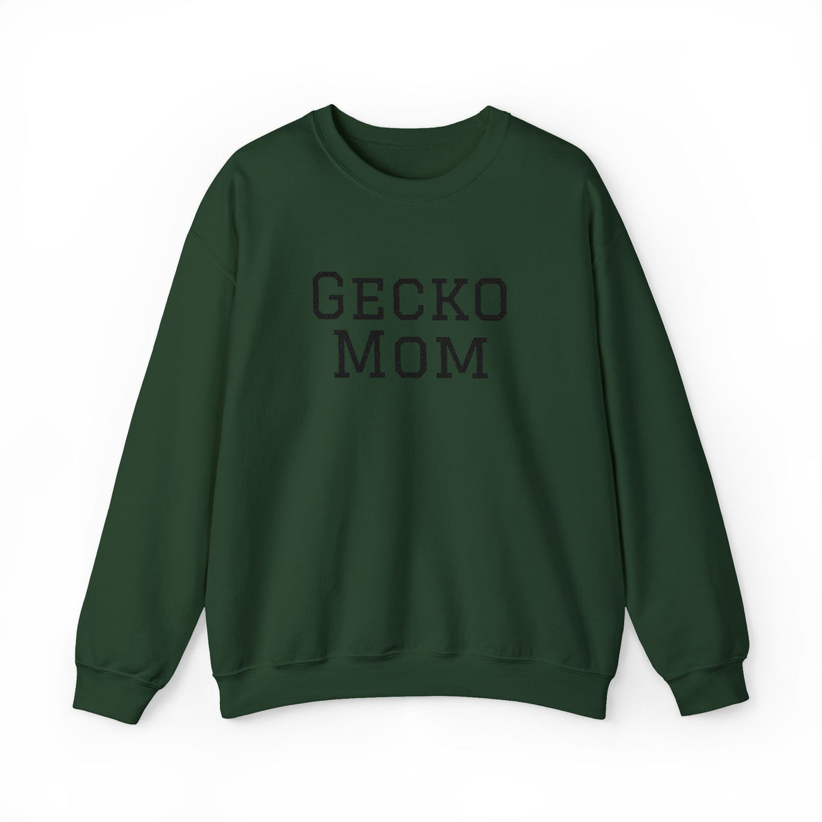"Gecko Mom" Embroidered Crewneck Sweatshirt
