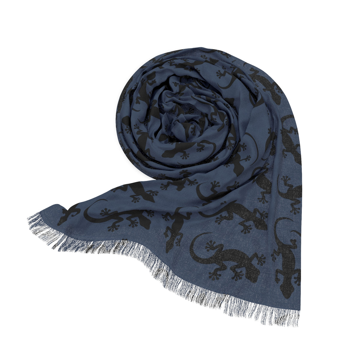 Gecko Silhouette Lightweight Scarf