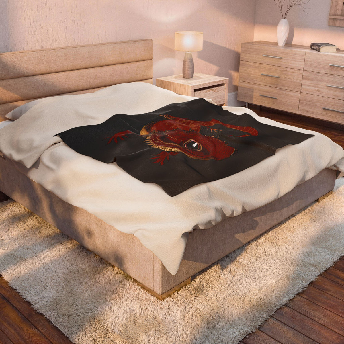 Red Bearded Dragon Throw