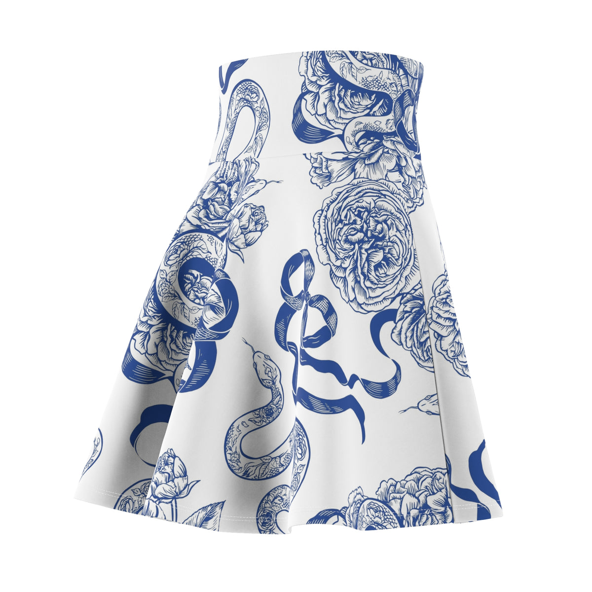 Serpentine Botanical Skater Skirt
