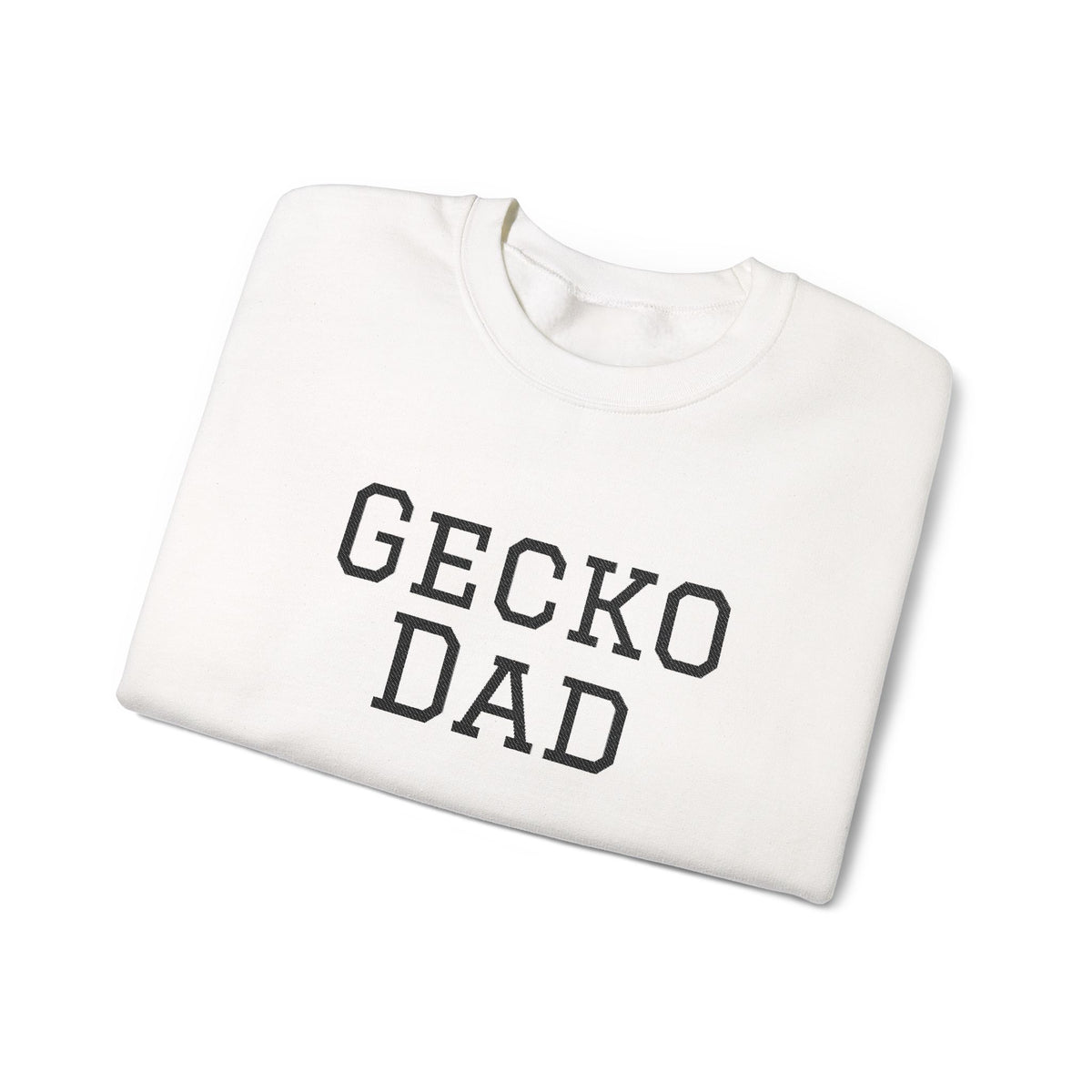 "Gecko Dad" Embroidered Crewneck Sweatshirt