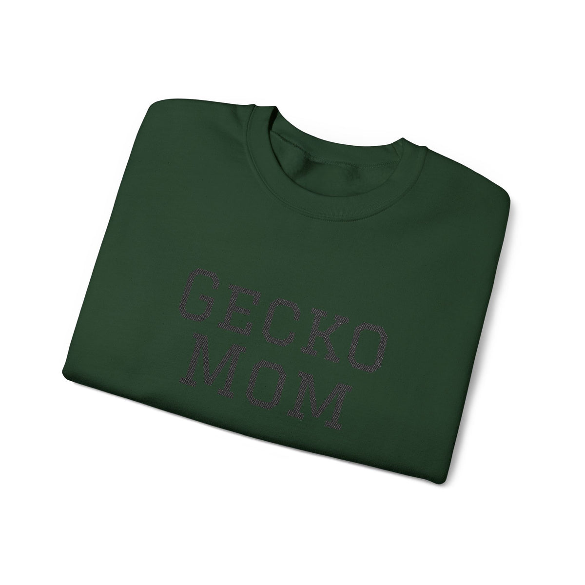 "Gecko Mom" Embroidered Crewneck Sweatshirt