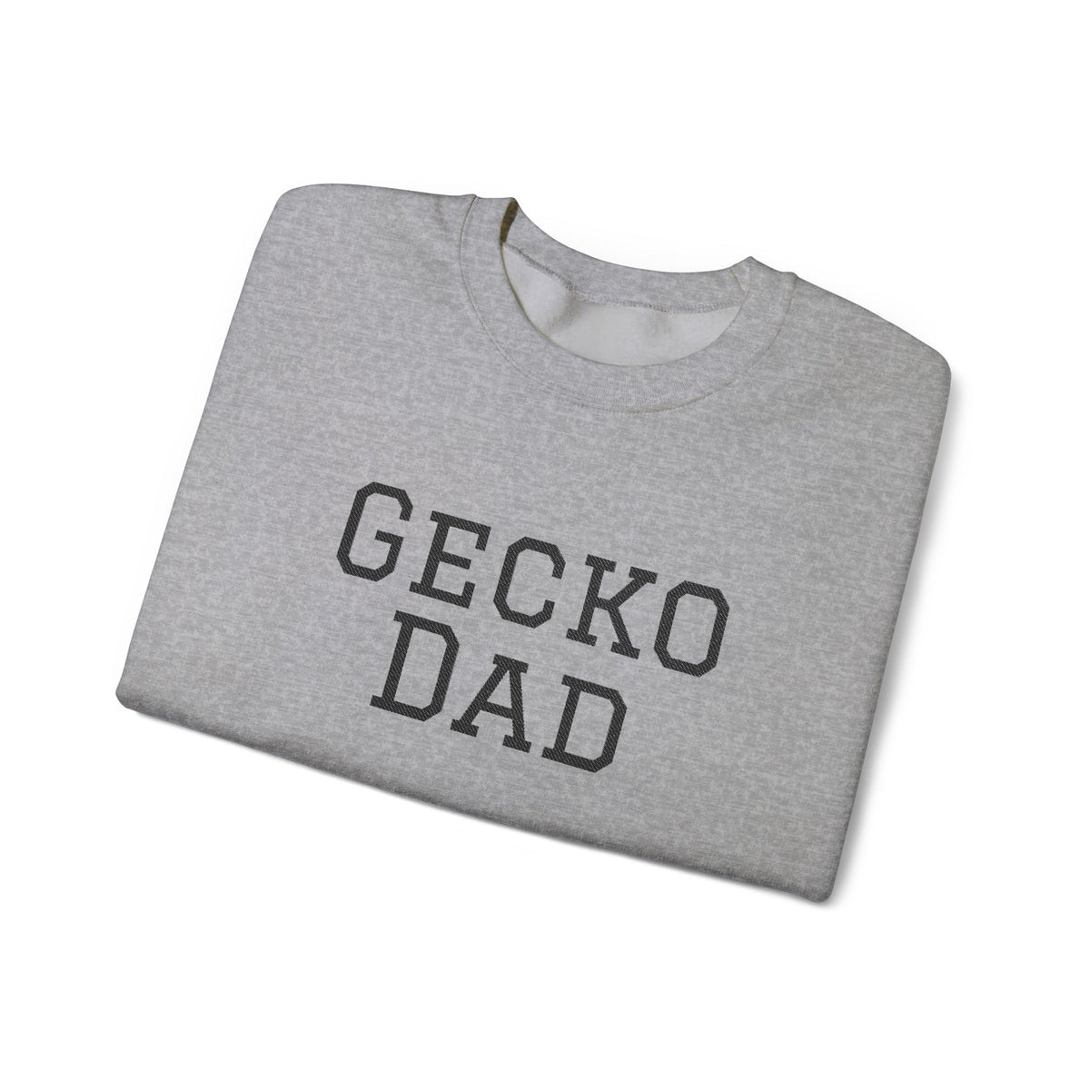 "Gecko Dad" Embroidered Crewneck Sweatshirt