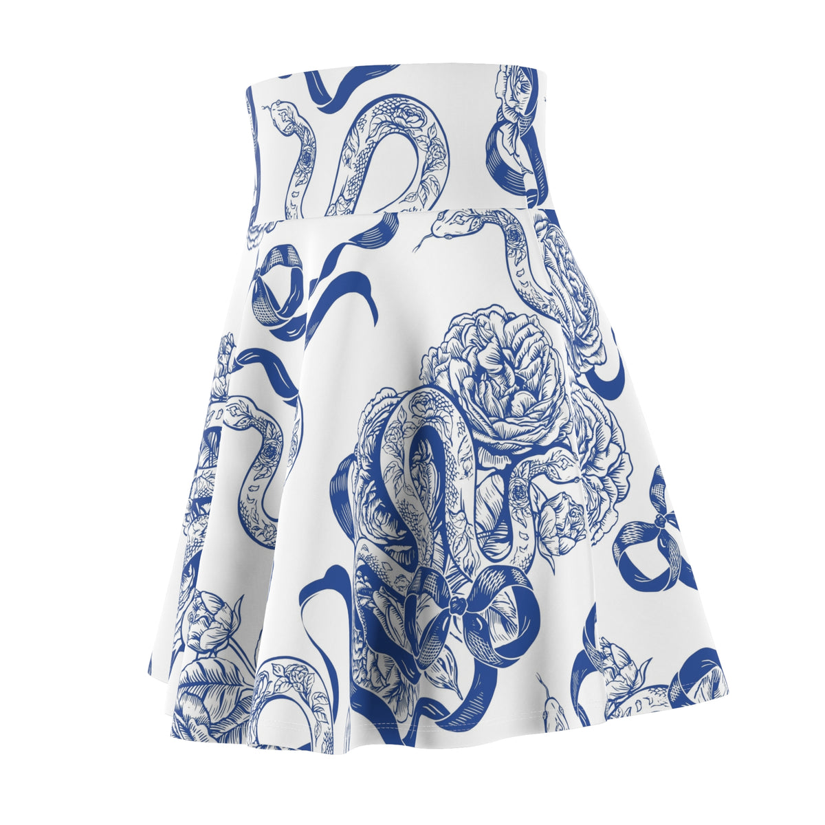 Serpentine Botanical Skater Skirt