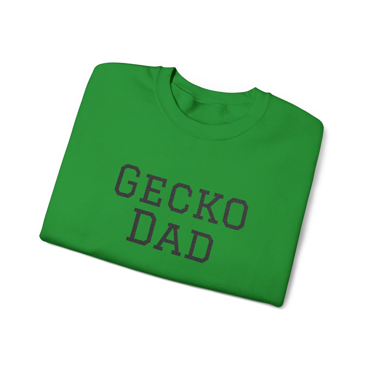 "Gecko Dad" Embroidered Crewneck Sweatshirt