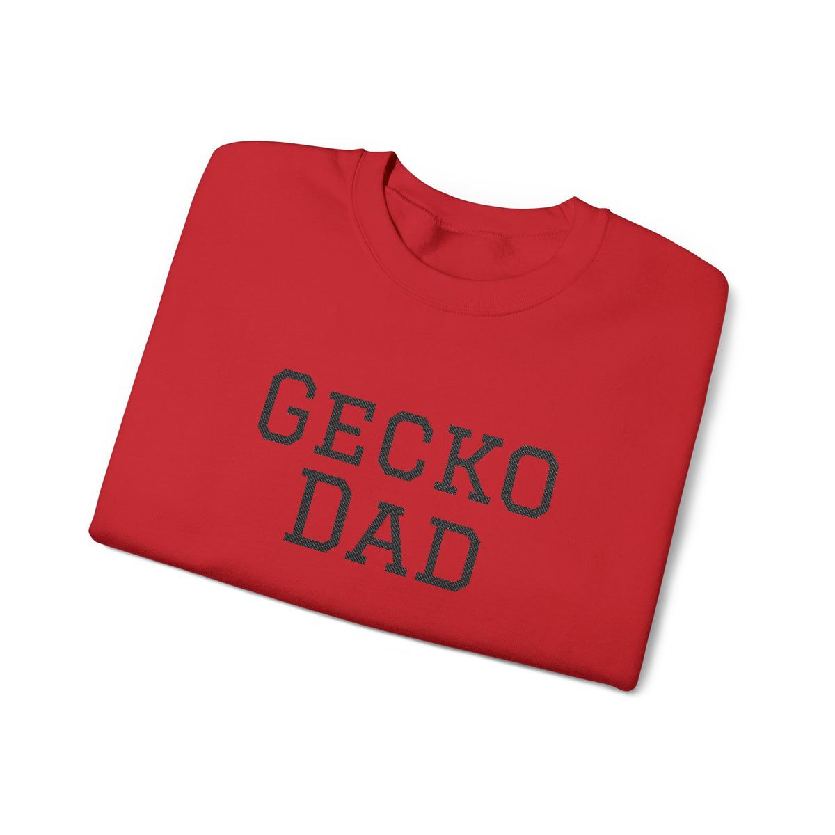 "Gecko Dad" Embroidered Crewneck Sweatshirt