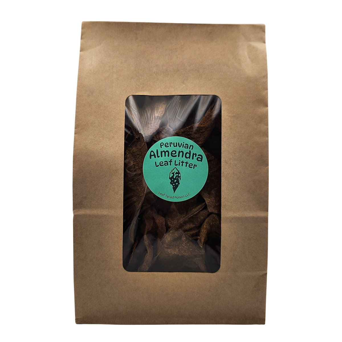 Peruvian Almendra Leaf Litter (Terminalia catappa) 1 oz Bag