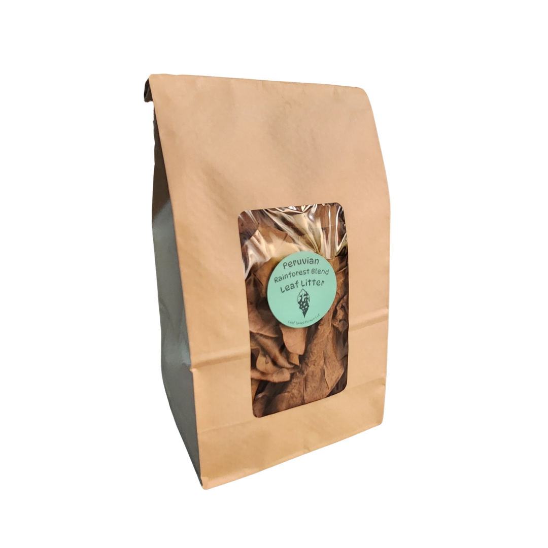 Assorted Leaf Litter - Peruvian Rainforest Blend (1 oz Bag)