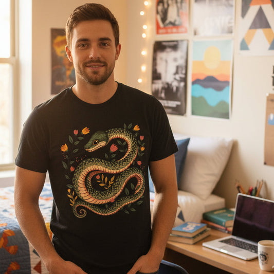 Botanical Serpent T-Shirt