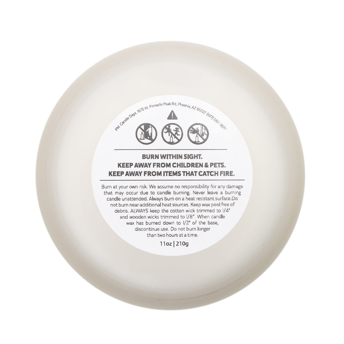 Relaxolotl Crackling Wooden Wick Frosted Glass Candle (11 oz)