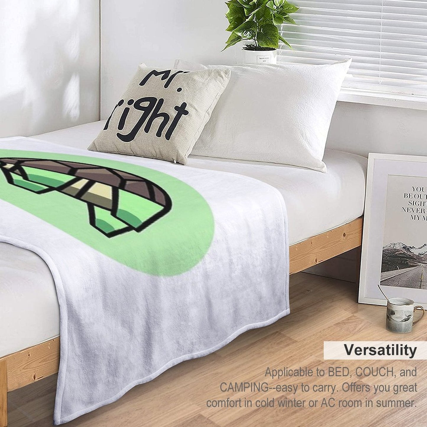 The Default Turtle Throw Blanket