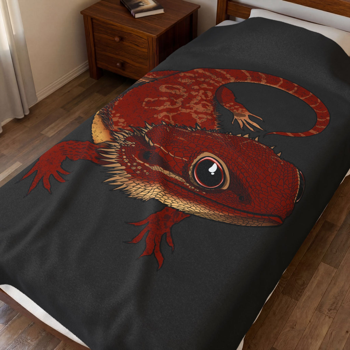 Red Bearded Dragon Throw