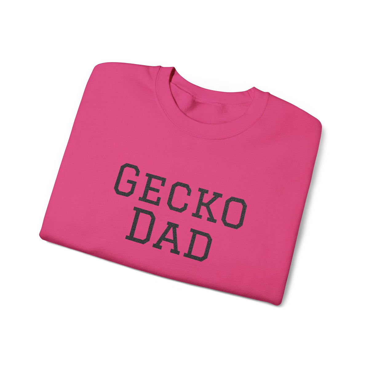 "Gecko Dad" Embroidered Crewneck Sweatshirt