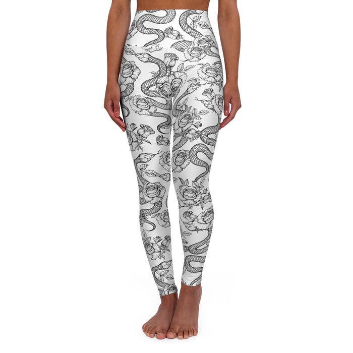 Botanical Serpents High-Waisted Leggings