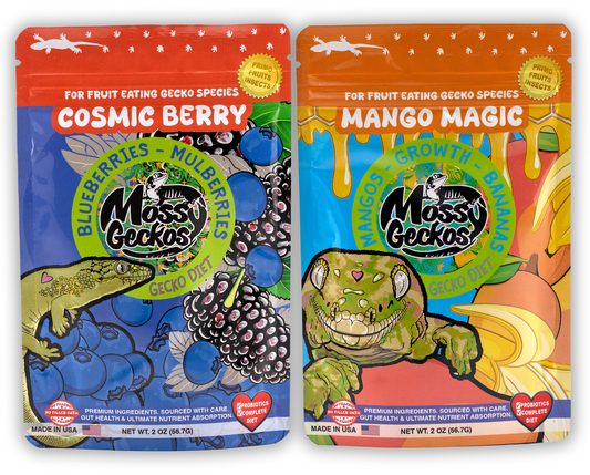 Mossy Geckos - Complete Gecko Diet 2-Pack Bundle