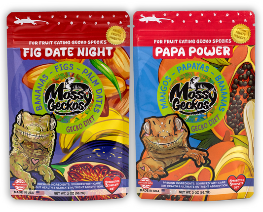Mossy Geckos - Complete Gecko Diet 2-Pack Bundle