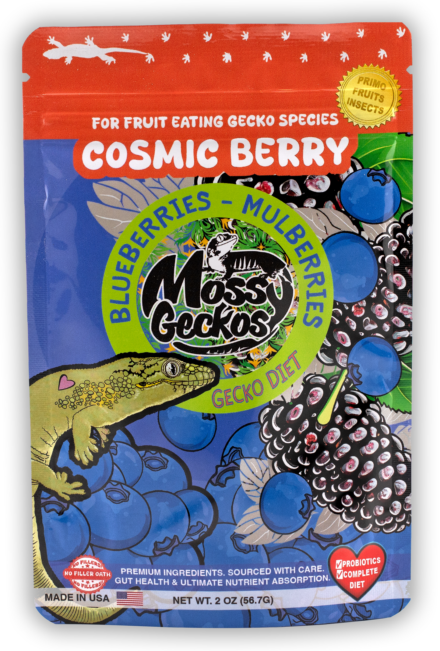 Mossy Geckos - Cosmic Berry