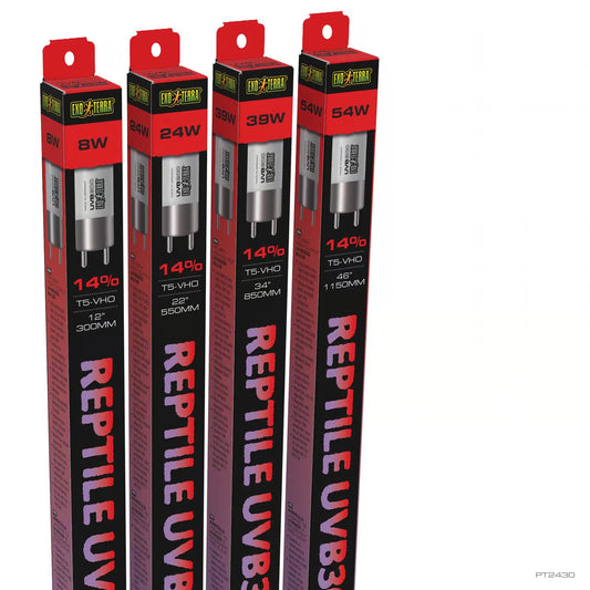 Exo Terra - UVB 300 HO T5 Bulb – 14% UVB (Ferguson Zones 3 & 4)
