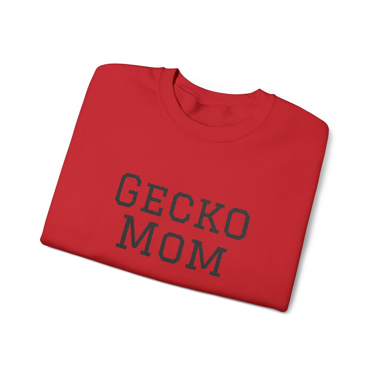 "Gecko Mom" Embroidered Crewneck Sweatshirt