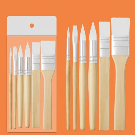 Multi-Piece Terrarium Detailing & Invertebrate Handling Brush Set (6-Pack)